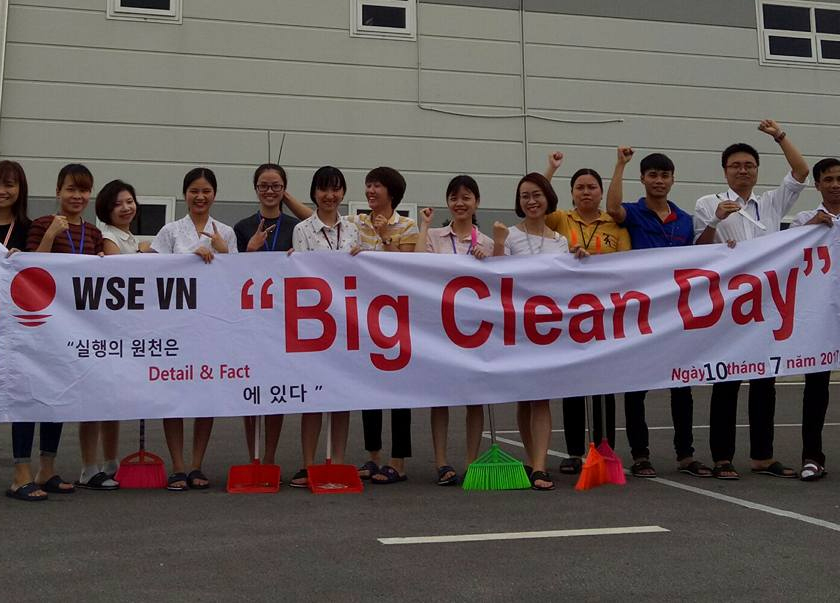 Duy trì hàng tháng "Big Clean Day"